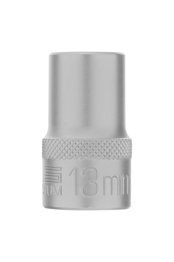 Головка торцевая, 13 мм, шестигранная, CrV, под квадрат 1/2 Stels