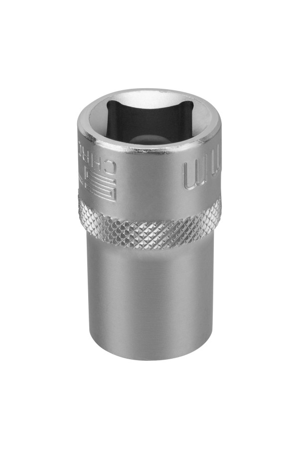 Головка торцевая, 14 мм, шестигранная, CrV, под квадрат 1/2 Stels