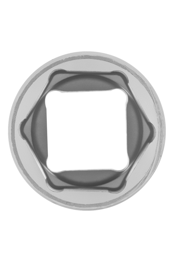 Головка торцевая, 19 мм, шестигранная, CrV, под квадрат 1/2 Stels