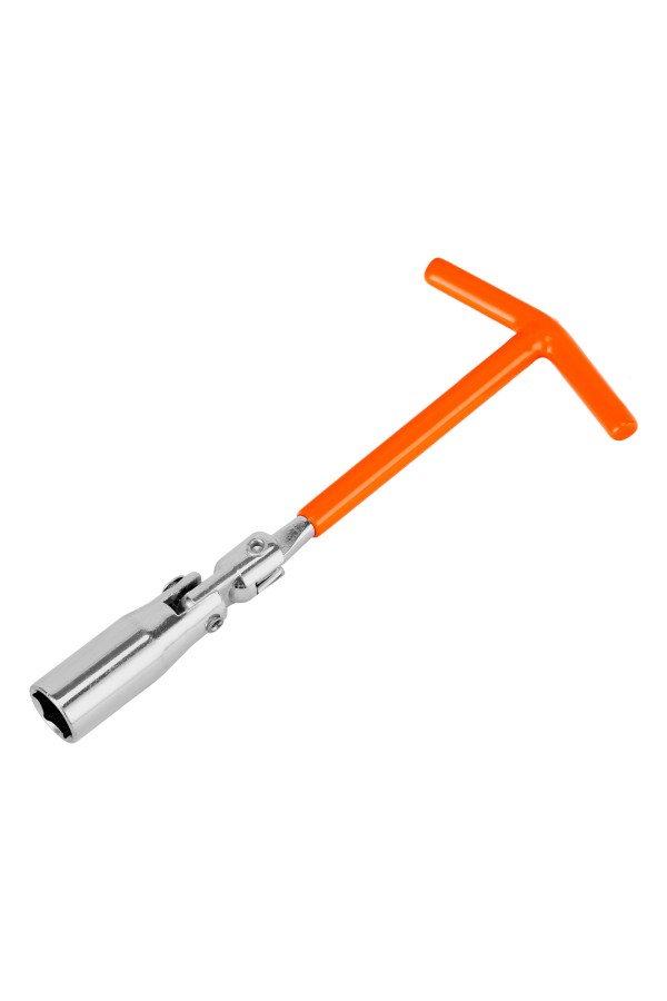 Ключ свечной карданный, 16 мм, с шарниром Sparta