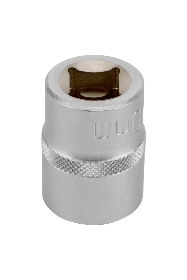 Головка торцевая, 20 мм, шестигранная, CrV, под квадрат 1/2 Stels