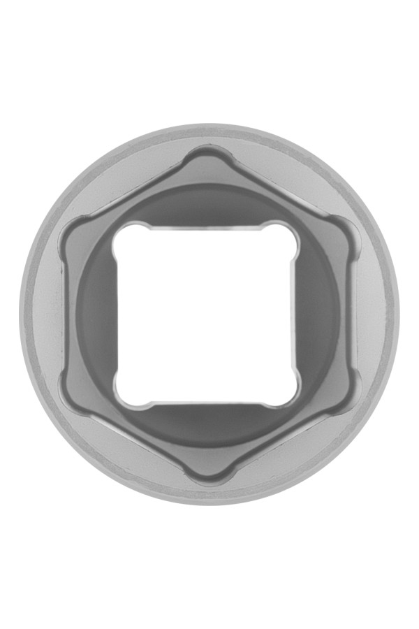 Головка торцевая, 21 мм, шестигранная, CrV, под квадрат 1/2 Stels