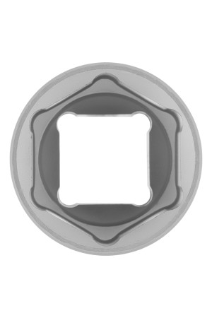 Головка торцевая, 22 мм, шестигранная, CrV, под квадрат 1/2 Stels