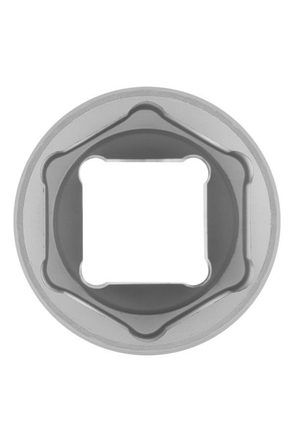 Головка торцевая, 22 мм, шестигранная, CrV, под квадрат 1/2 Stels