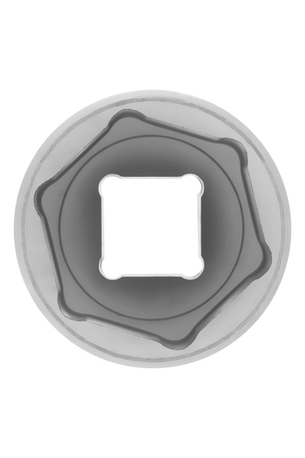 Головка торцевая, 27 мм, шестигранная, CrV, под квадрат 1/2 Stels