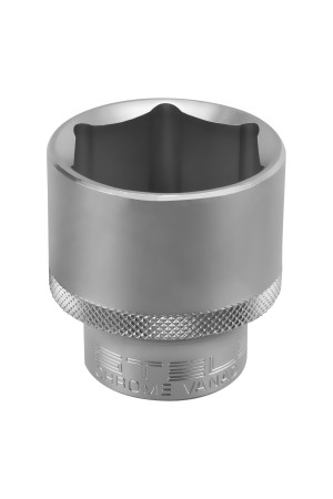 Головка торцевая, 30 мм, шестигранная, CrV, под квадрат 1/2 Stels