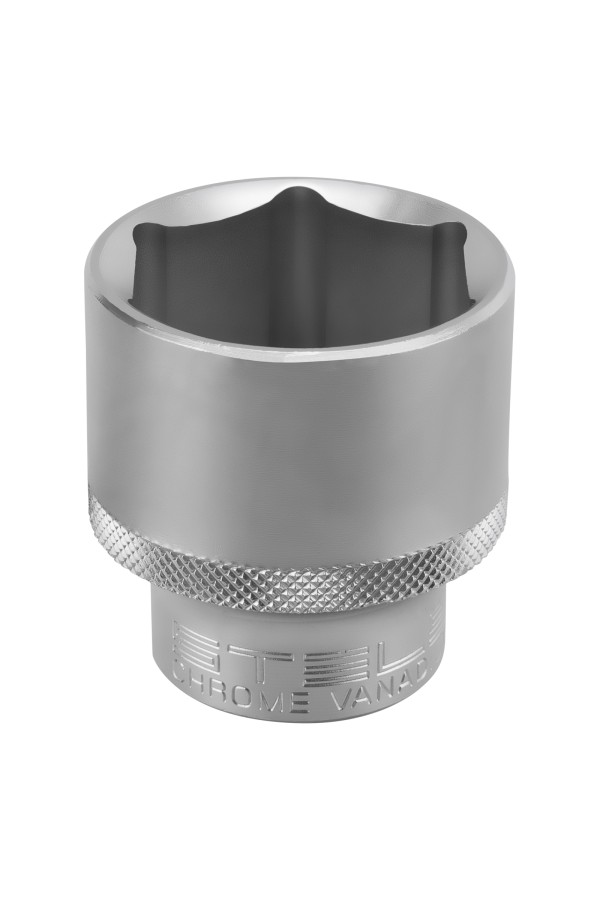 Головка торцевая, 32 мм, шестигранная, CrV, под квадрат 1/2 Stels