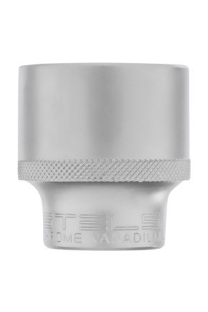 Головка торцевая, 32 мм, шестигранная, CrV, под квадрат 1/2 Stels