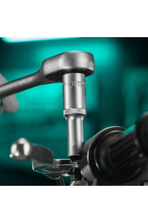 Головка торцевая удлиненная, 10 мм, шестигранная, CrV, под квадрат 1/2 Stels