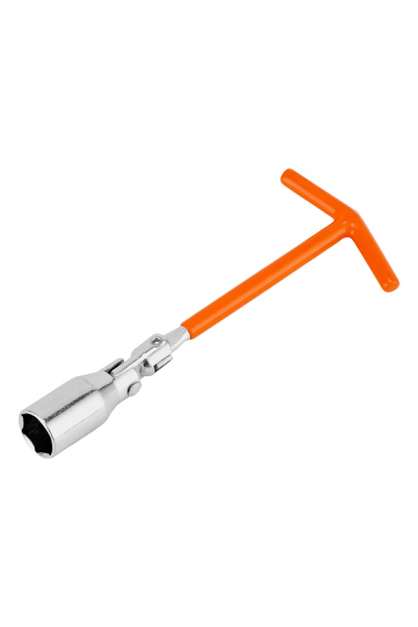 Ключ свечной карданный, 21 мм, с шарниром Sparta