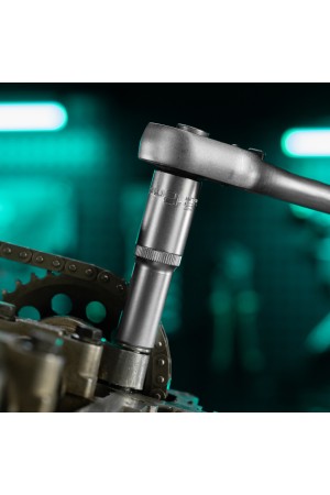 Головка торцевая удлиненная, 12 мм, шестигранная, CrV, под квадрат 1/2 Stels