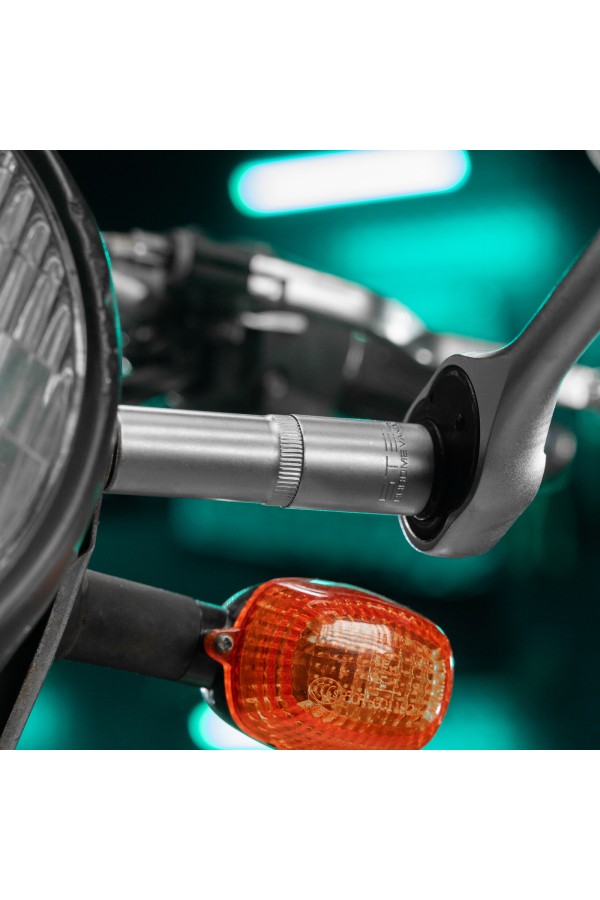 Головка торцевая удлиненная, 14 мм, шестигранная, CrV, под квадрат 1/2 Stels