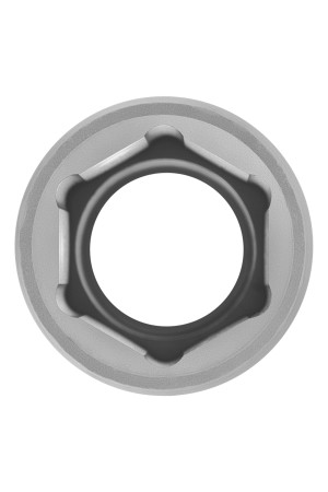 Головка торцевая удлиненная, 14 мм, шестигранная, CrV, под квадрат 1/2 Stels