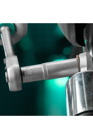 Головка торцевая удлиненная, 17 мм, шестигранная, CrV, под квадрат 1/2 Stels