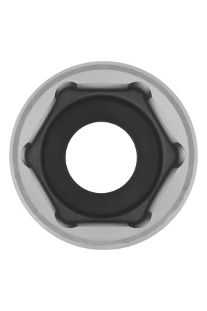 Головка торцевая удлиненная, 19 мм, шестигранная, CrV, под квадрат 1/2 Stels