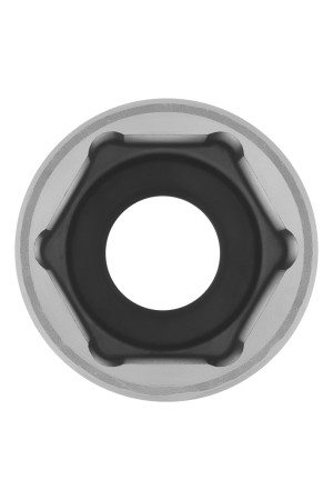 Головка торцевая удлиненная, 22 мм, шестигранная, CrV, под квадрат 1/2 Stels