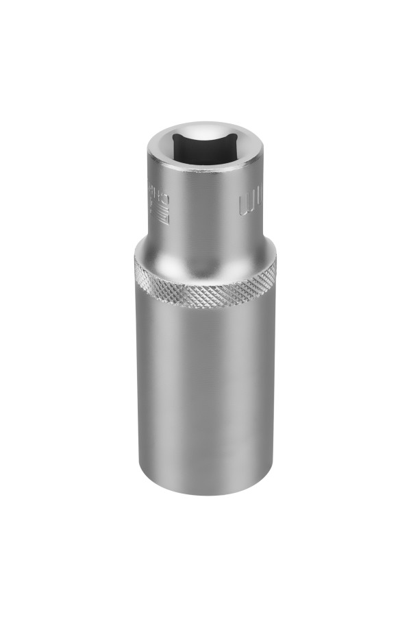 Головка торцевая удлиненная, 22 мм, шестигранная, CrV, под квадрат 1/2 Stels