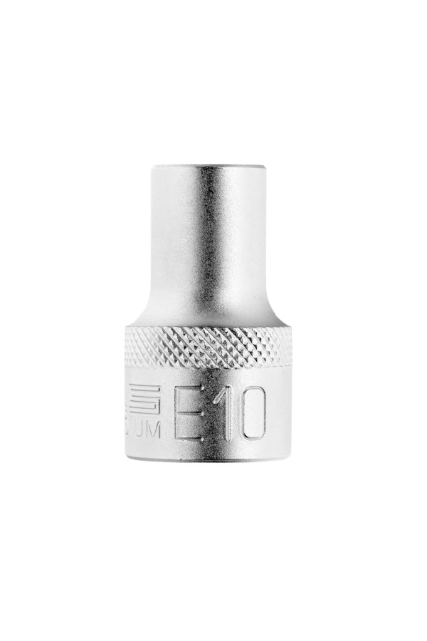 Головка торцевая 1/2, Е10, CrV Stels