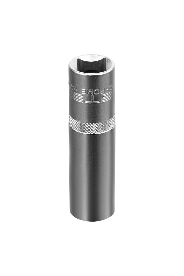 Головка торцевая удлиненная, 16 мм, шестигранная, CrV, под квадрат 1/2 Stels