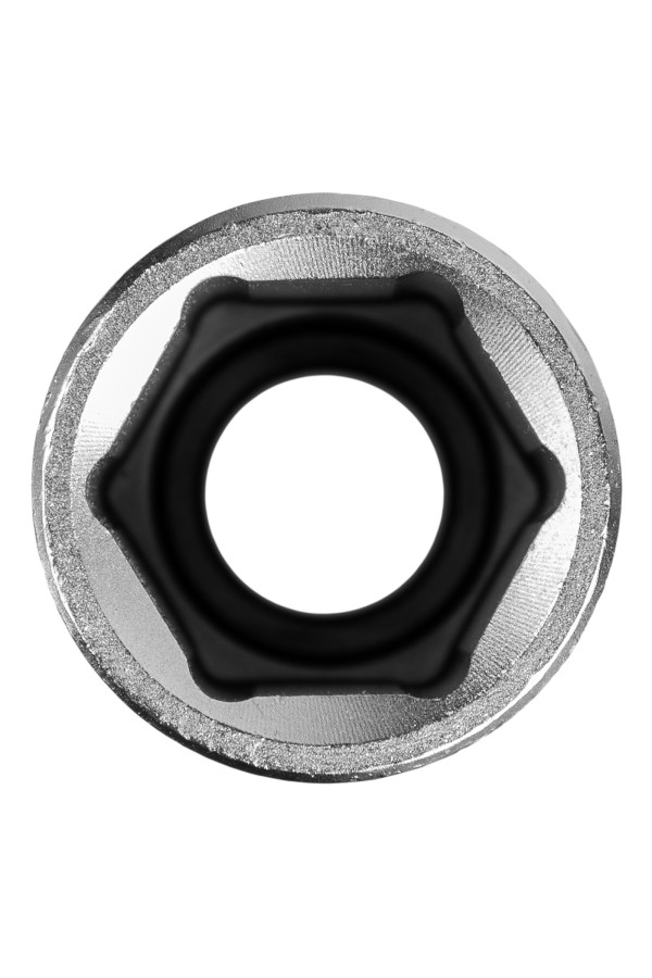 Головка торцевая удлиненная, 18 мм, шестигранная, CrV, под квадрат 1/2 Stels