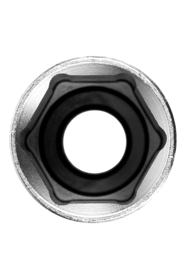 Головка торцевая удлиненная, 21 мм, шестигранная, CrV, под квадрат 1/2 Stels