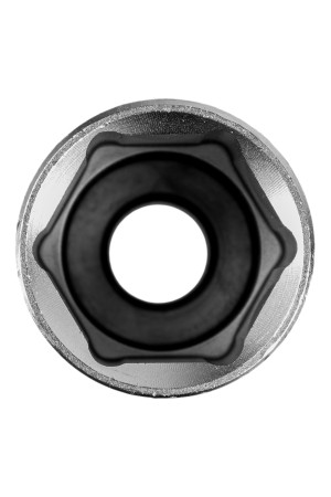 Головка торцевая удлиненная, 24 мм, шестигранная, CrV, под квадрат 1/2 Stels