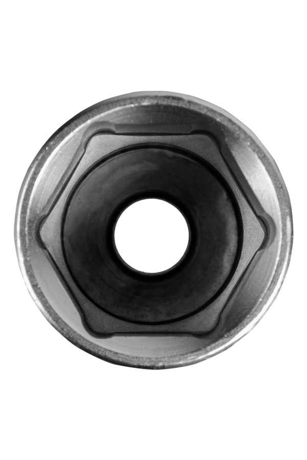 Головка торцевая удлиненная, 32 мм, шестигранная, CrV, под квадрат 1/2 Stels