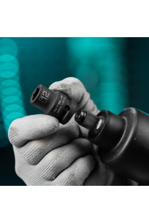 Головка ударная шестигранная, 12 мм, 1/2, CrMo Stels