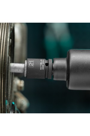 Головка ударная шестигранная, 21 мм, 1/2, CrMo Stels