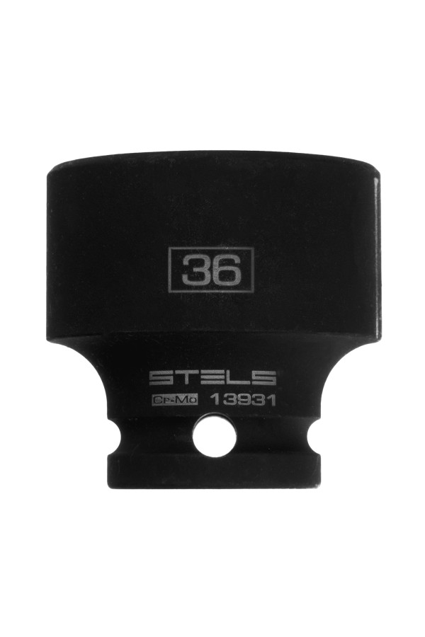 Головка ударная шестигранная, 36 мм, 1/2, CrMo Stels