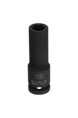 Головка ударная удлиненная шестигранная, 13 мм, 1/2, CrMo Stels
