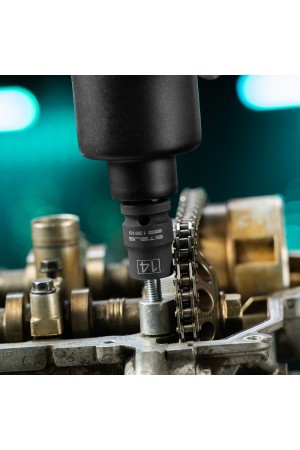 Набор шестигранных ударных торцевых головок, 1/2, 10-24 мм, 10 шт, Stels