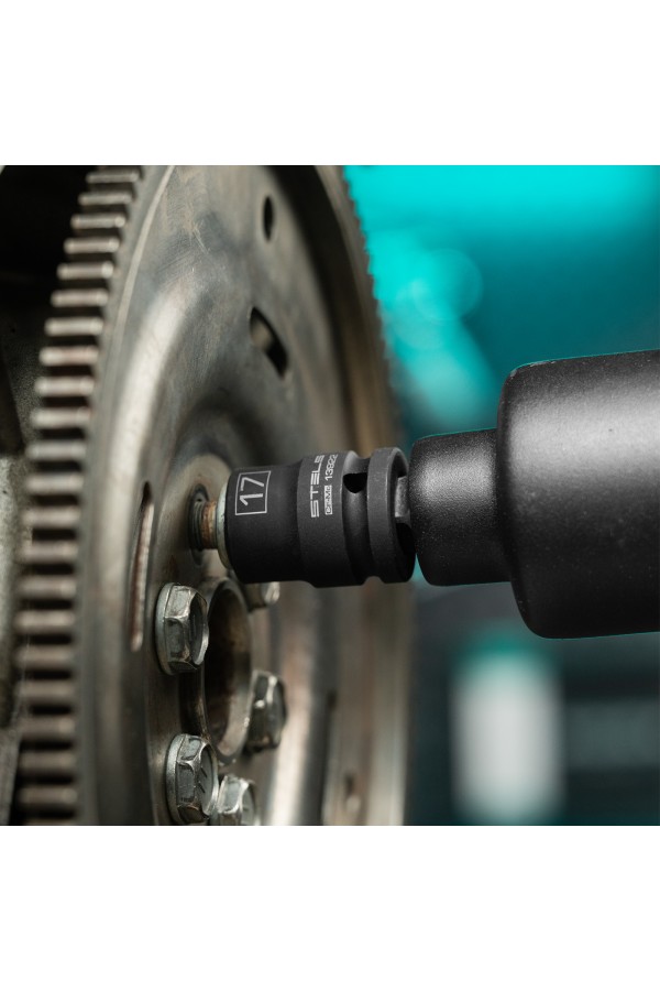 Набор шестигранных ударных торцевых головок, 1/2, 10-24 мм, 10 шт, Stels