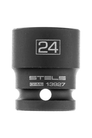 Набор шестигранных ударных торцевых головок, 1/2, 10-24 мм, 10 шт, Stels