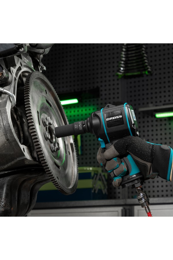 Набор ударных глубоких шестигранных торцевых головок, 1/2