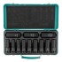 Набор ударных глубоких шестигранных торцевых головок, 1/2