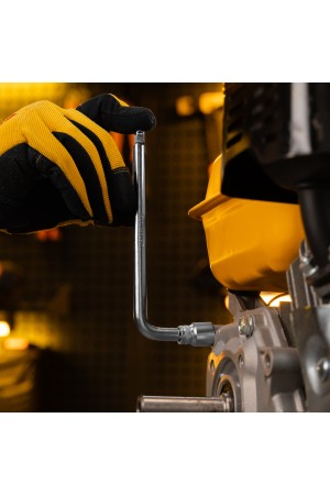 Вороток Г-образный, 150*40 мм, квадрат 1/4