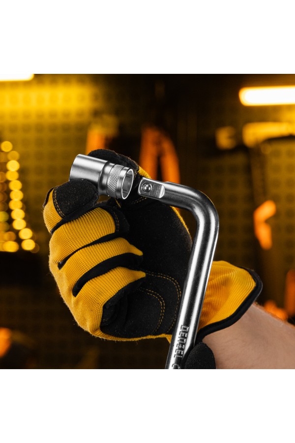 Вороток Г-образный, 250*50 мм, квадрат 1/2