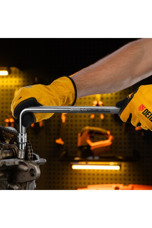 Вороток Г-образный, 300*75 мм, квадрат 1/2