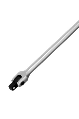 Вороток однорычажный, 380 мм, с квадратом 1/2 на шарнире, CrV, хромированный Matrix