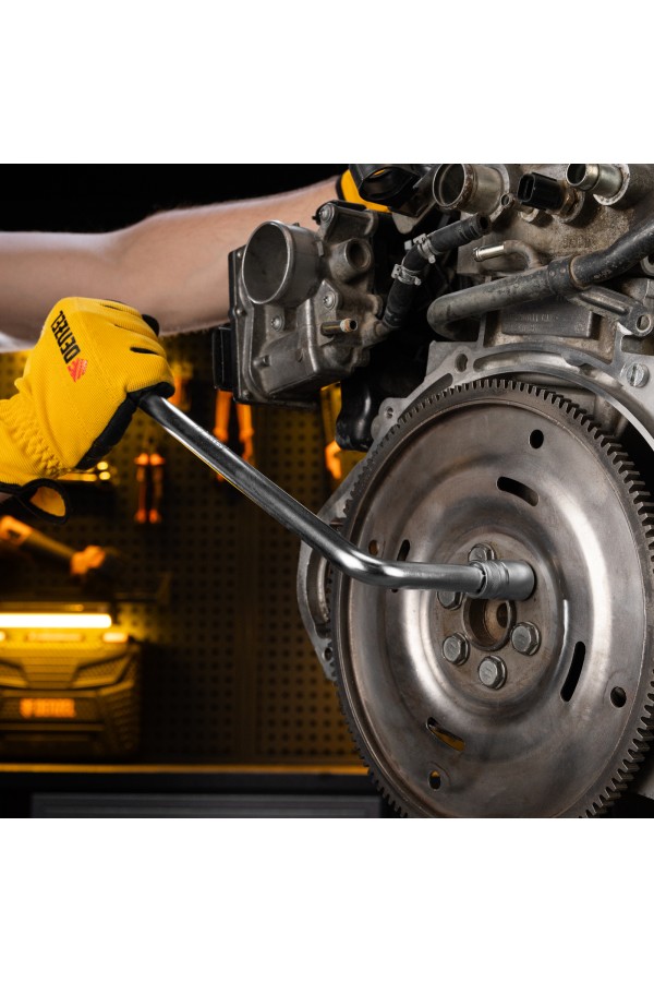 Вороток Г-образный, 375*100 мм, квадрат 1/2