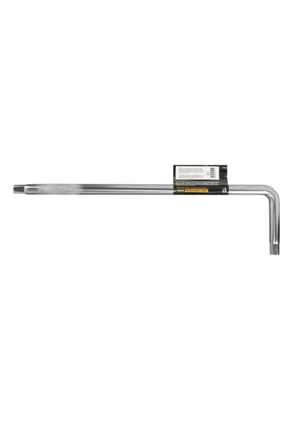 Вороток Г-образный, 375*100 мм, квадрат 1/2