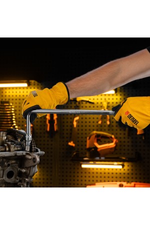 Вороток Г-образный, 375*100 мм, квадрат 1/2