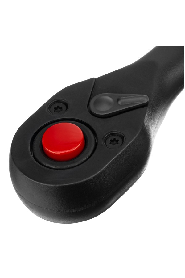 Ключ-трещотка 1/2, 72 зуба, с быстрым сбросом, CrV, двухкомпонентная рукоятка Matrix