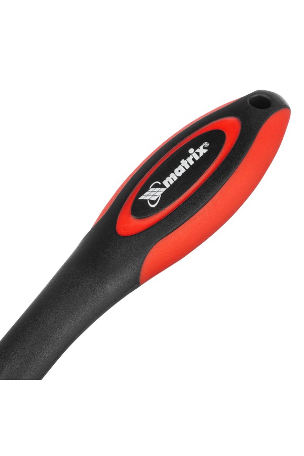 Ключ-трещотка 1/4, 72 зуба, с быстрым сбросом, CrV, двухкомпонентная рукоятка Matrix