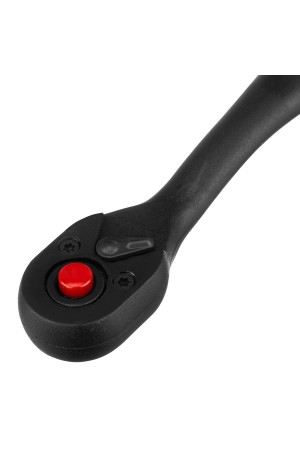 Ключ-трещотка 1/4, 72 зуба, с быстрым сбросом, CrV, двухкомпонентная рукоятка Matrix