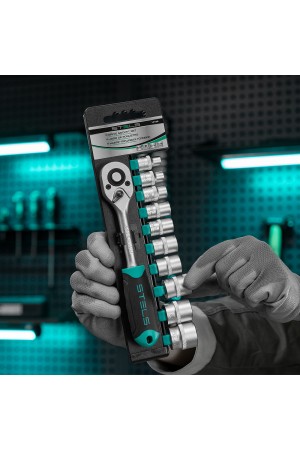 Набор торцевых головок, 3/8