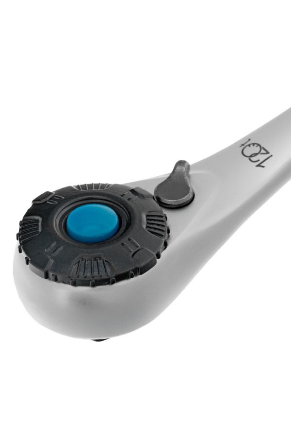 Набор торцевых головок, трещотка 120 зубьев, 1/2