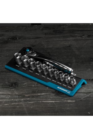 Набор торцевых головок, трещотка 120 зубьев, 3/8