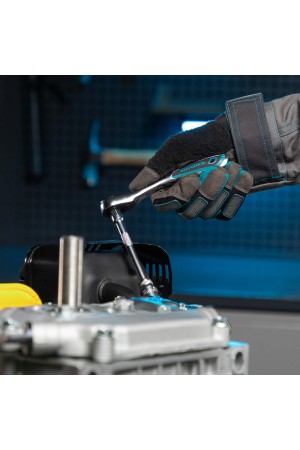 Набор торцевых головок, трещотка 120 зубьев, 1/4